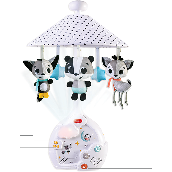 Tiny Love Magical Tales Magical Night 3-in-1 Projector Mobile