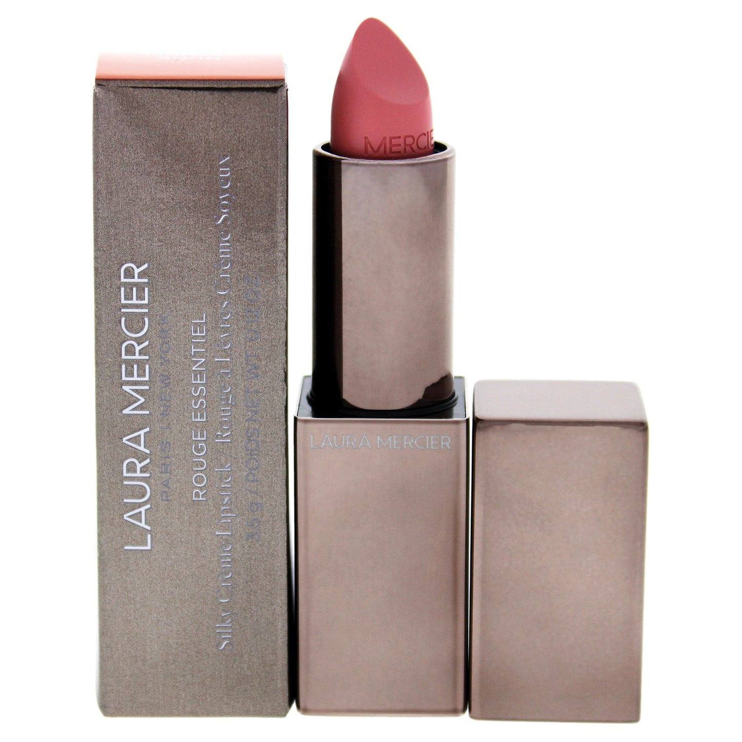 Rouge Essentiel Silky Creme Lipstick - Nude Naturel by Laura Mercier for Women - 0.12 oz Lipstick