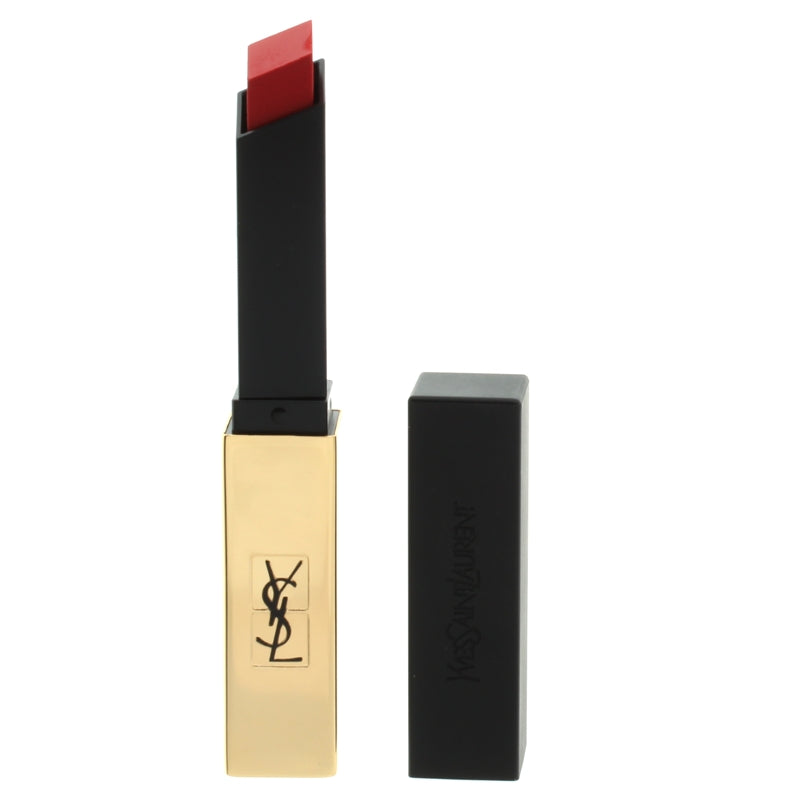 YSL The Slim Leather Matte Pink Lipstick 10 Coral Antinomique
