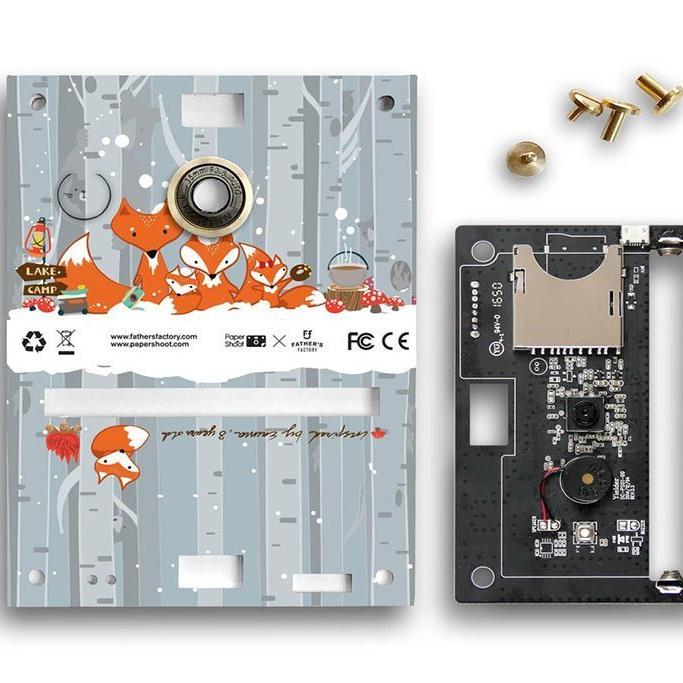 Snow Fox Paper Digital Camera