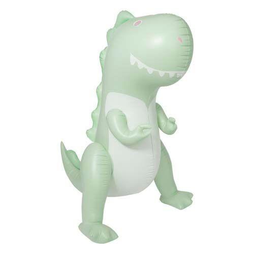 Sunnylife Inflatable Giant Sprinkler Surfing Dino Ice Mint