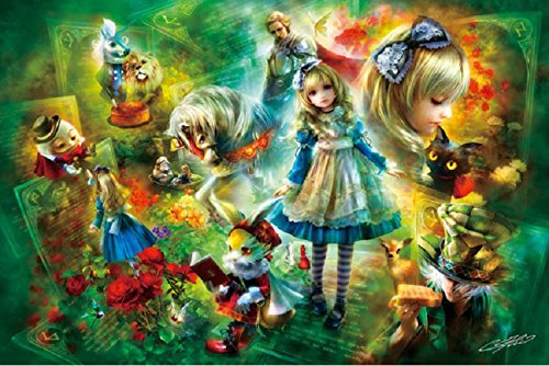 APPLEONE Jigsaw Puzzle 1000-789 Alice In Wonderland 1000 Pieces