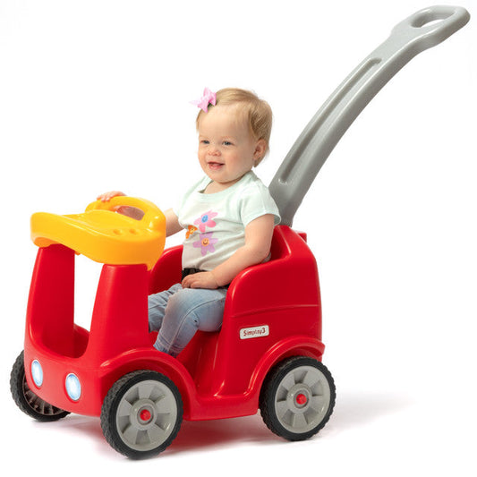 Simplay3 Roll and Stroll Quiet Ride Push Car