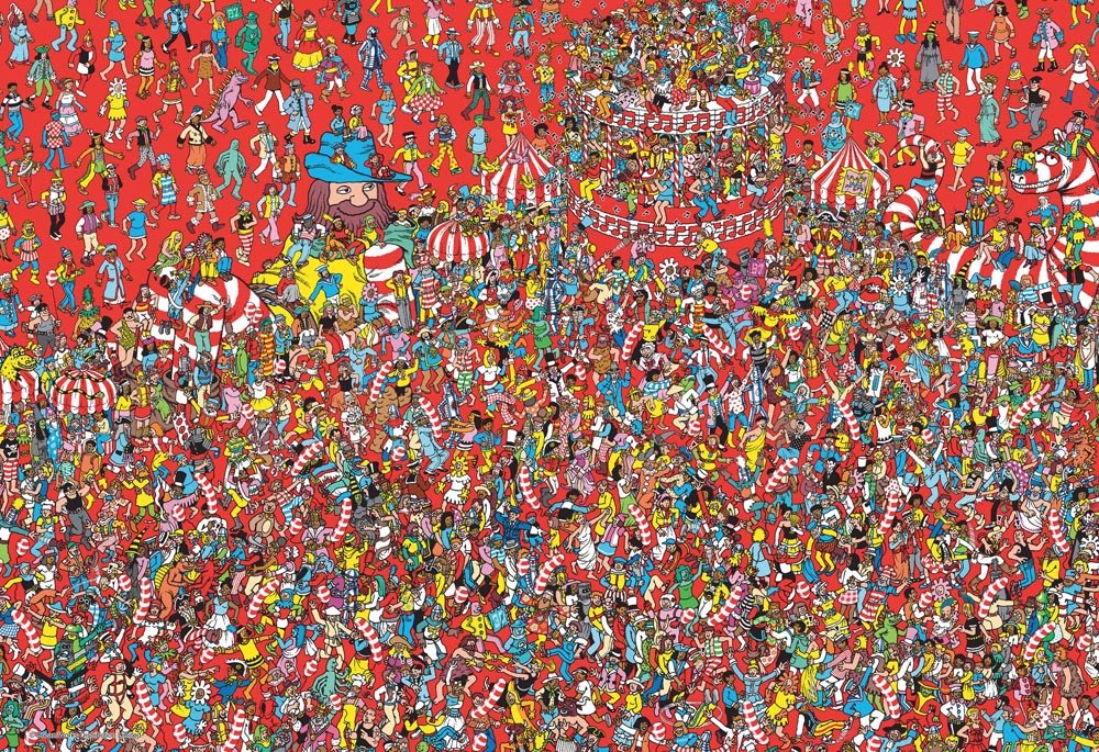 Beverly Jigsaw Puzzle L74-174 Where's Wally? Anniversary Ball For Japan (150 L-Pieces) Puzzle Game
