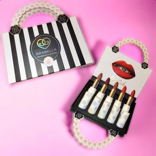 Dark Rose 5 Pc Lipstick Set