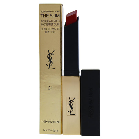 Rouge Pur Couture The Slim Matte Lipstick - 21 Rouge Paradoxe by Yves Saint Laurent for Women - 0.08 oz Lipstick
