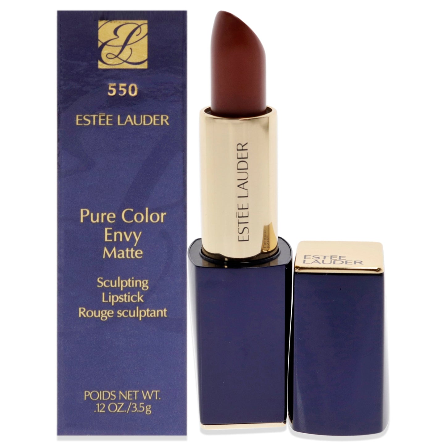 Pure Color Envy Matte Sculpting Lipstick - 550 Mind Game by Estee Lauder for Women - 0.12 oz Lipstick