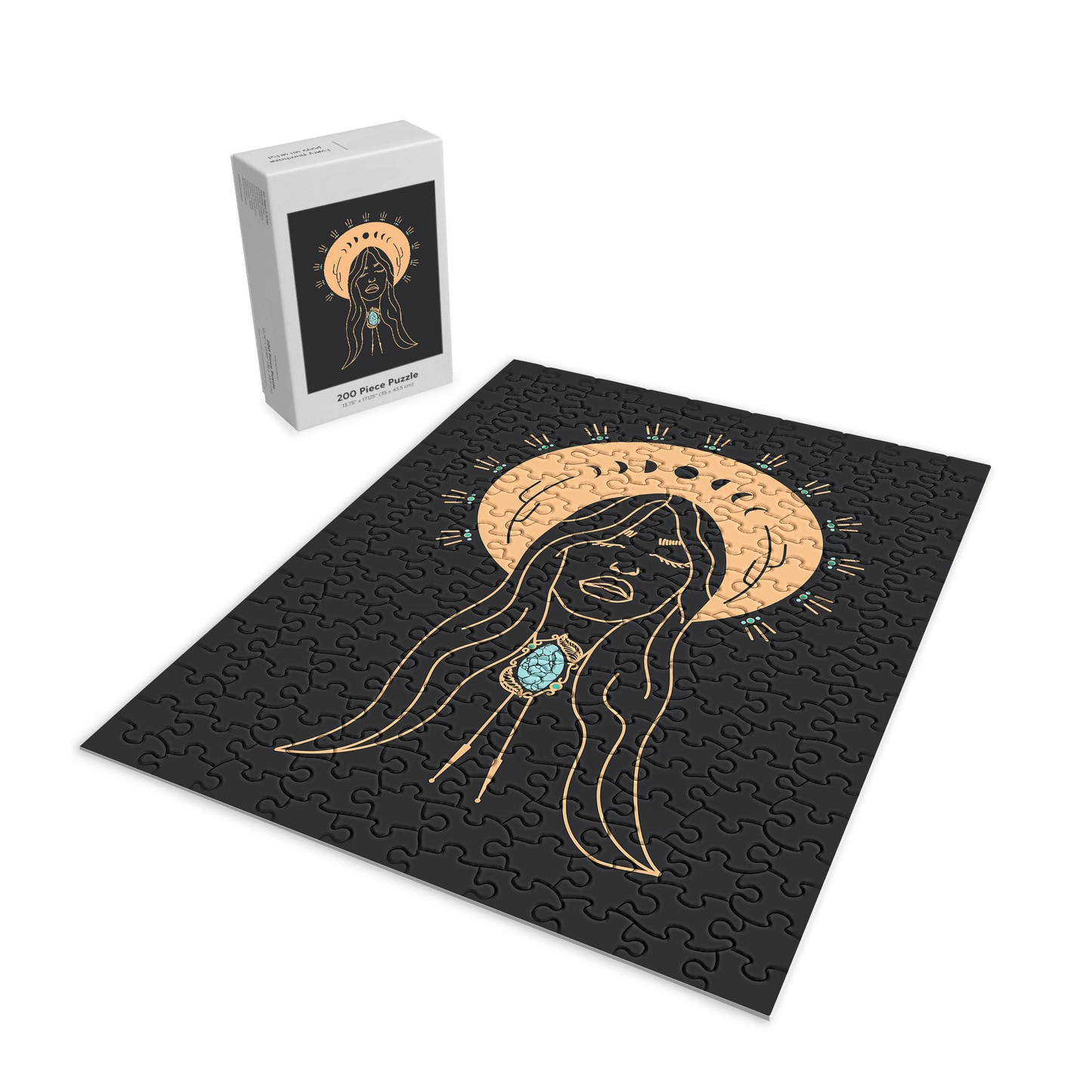 Desert Angel in Peach Grey Jigsaw Puzzle (DS) DD