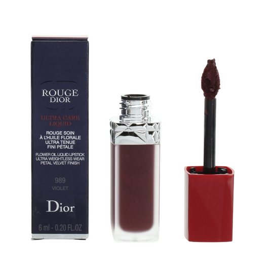 Dior Rouge Ultra Care Purple Liquid Lipstick 989 Violet