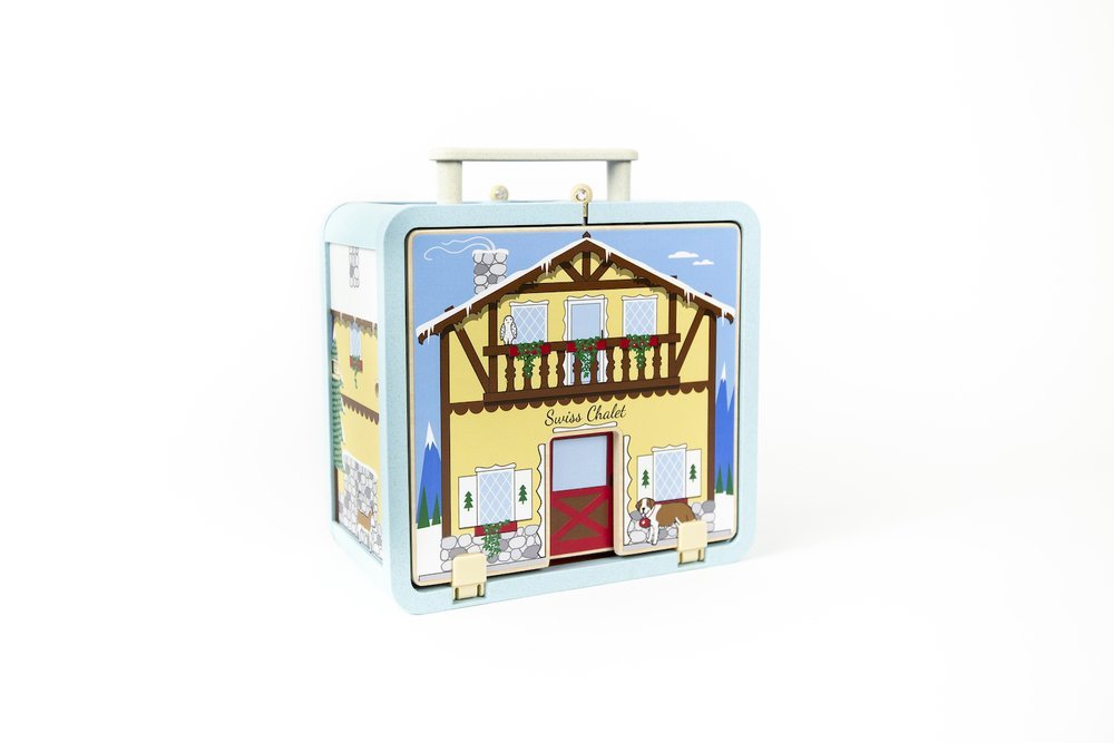 Suitcase Series: Ski Chalet
