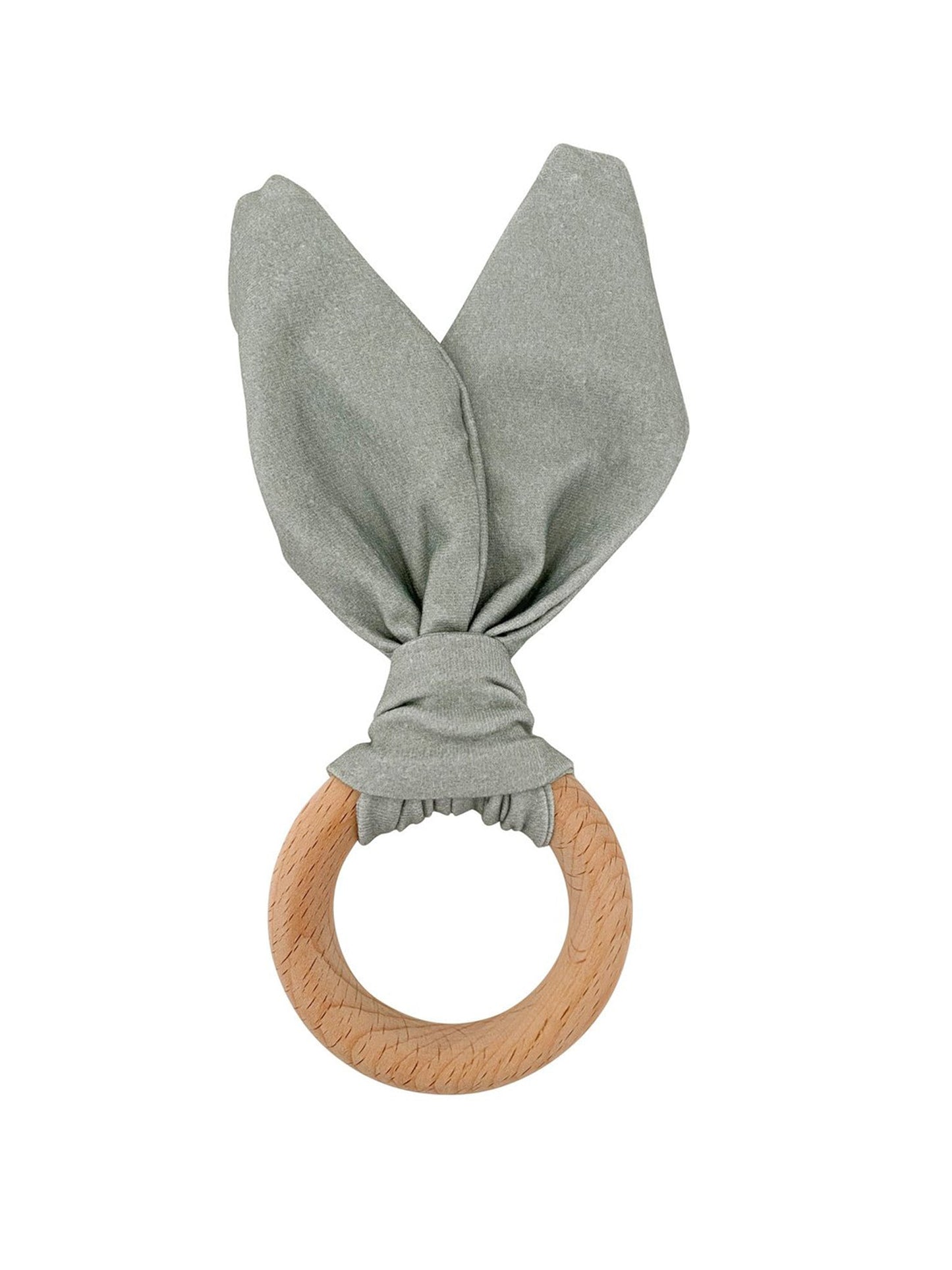 Crinkle Bunny Ears Teether Ring