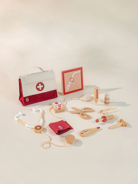 Wooden Doctor Play Set