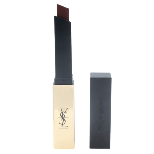 YSL The Slim Leather Matte Lipstick 22 Ironic Burgundy