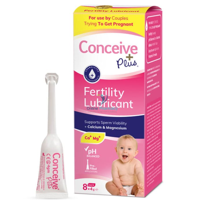 Sasmar Conceive Plus Fertility Lubricant - 8 Pre-Filled Applicators