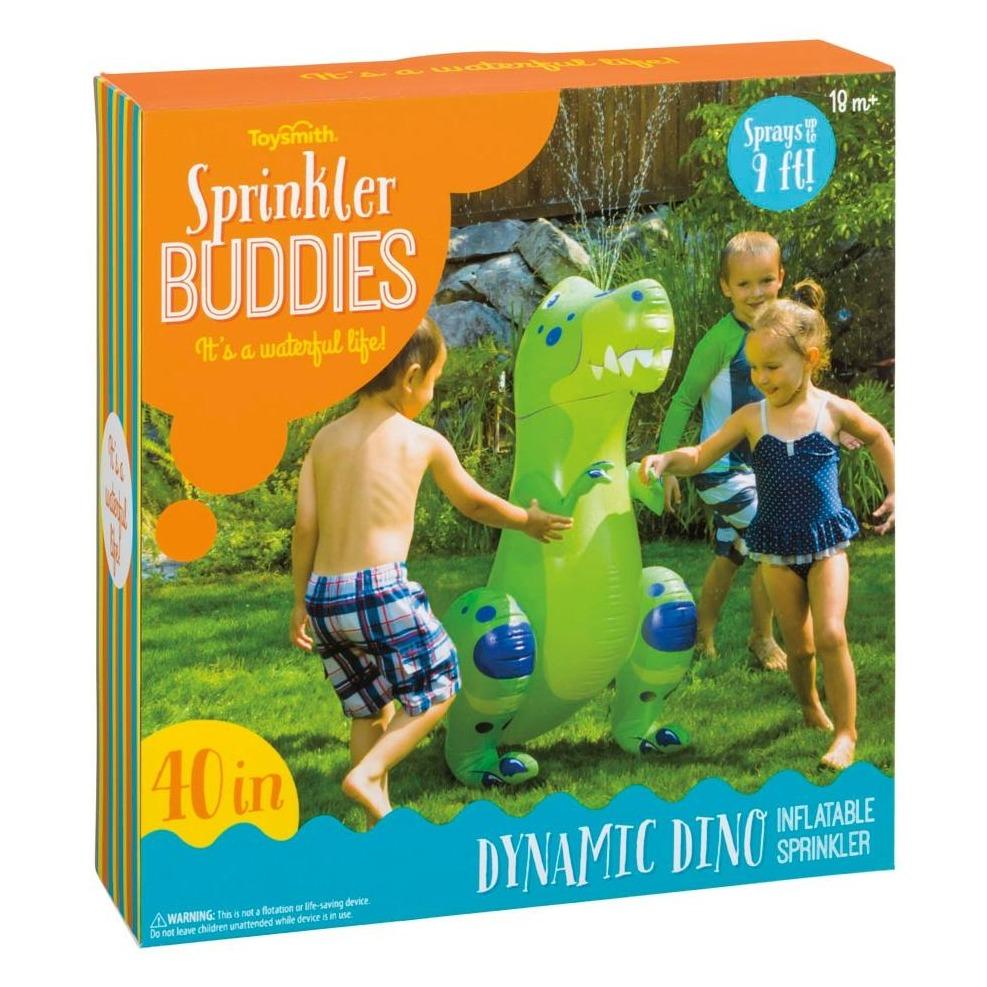 Sprinkler Buddies Dynamic Dino Inflatable Outdoor Sprinkler