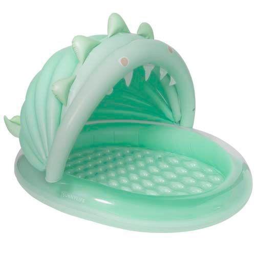 Sunnylife Kiddy Pool Surfing Dino Ice Mint