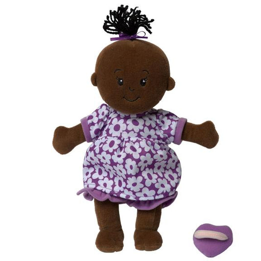Wee Baby Stella Doll Purple Flowers