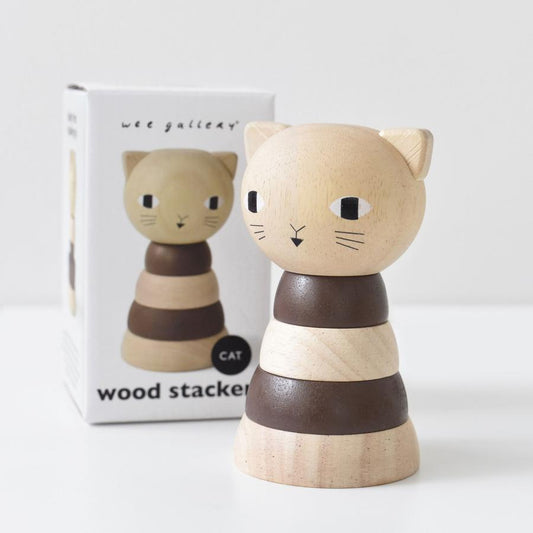 Wee Gallery Wood Stacker - Tadpole